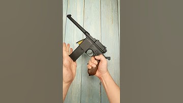 Mauser C96 Shell Ejecting Laser Toy Gun