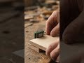 Mini dowel center marking tool #mini #woodworking #minia #miniature #tools #minivlog