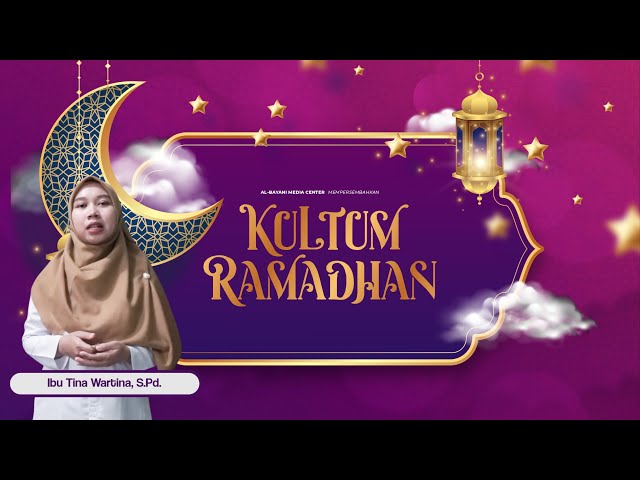 KULTUM RAMADHAN 1445 H - Ramadhan Sebagai Bulan Kesabaran class=