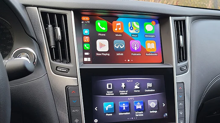Wireless CarPlay and AndroidAuto in Infiniti Q50 Q60 QX50 2015-2019 - DayDayNews