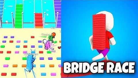 Bridge Race Gameplay All Levels - level 9