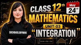 12th Mathematics Unit-03 (Integration) Live Class | Mathematics Free Preparation | Federal Board