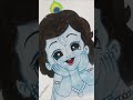 cute krishna ji beautiful #drawing 🙏🥰🥰🥰