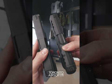 Walther PDP side by side with Glock 17