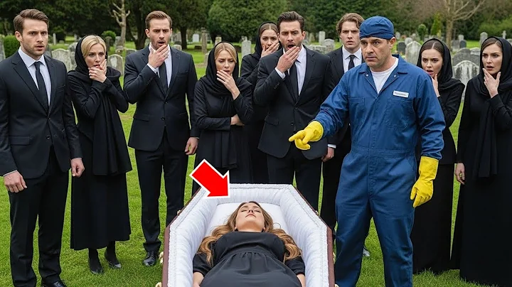 "She's Not Dead," The Janitor Stops Billionaire's Funeral to Save Her — What Happened Next Shocked