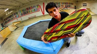 WORLD'S WORST TRAMPOLINE SKATEBOARD