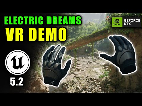 Electric Dreams Demo in VR - Unreal Engine 5.2 (RTX 4090)