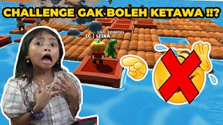 Challenge Tidak Boleh Teriak 😱 Tompel Vs Leika Stumble Guys