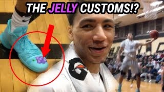 Jahvon Quinerly Wears Jellyfam Kicks & Puts On A Show Full Highlights