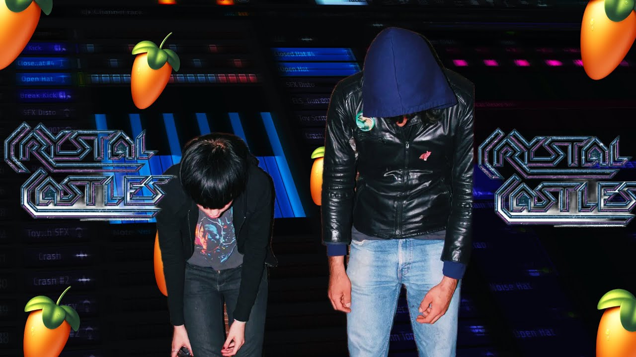 Как написать бит в стиле crystal castles / Making a beat in style crystal castles Fl studio 2025