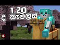 I explored the new 120 update  minecraft hardcore sinhala 4