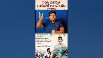 Medical Colleges Gone? 😱 AP Medical Colleges Issue Explained in Telugu 🏥 | PPP Vs Privatisation |