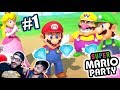 Diamantes con Luigi y Mario | Super Mario Party Capitulo1  | Juegos Karim Juega