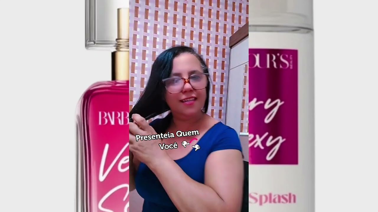 Perfume capilar Boby Splash mais um produto recebido 