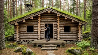 Download Lagu Build a Dream House Made of Round Wood, With a Warm Grass Roof to Survive in the Forest MP3 Download Lagu Build a Dream House Made of Round Wood, With a Warm Grass Roof to Survive in the Forest MP3
