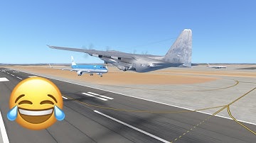 Stupid Pilot Fails On Infinite Flight Mulitplayer