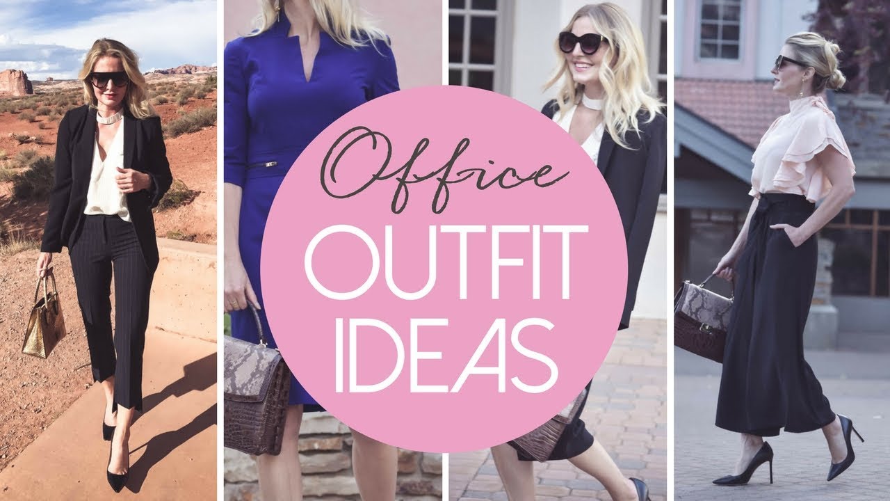 5 Modern & Chic Office Outfit Ideas Fashion Over 40 YouTube