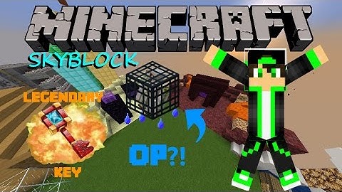 Skyblock Thunder Ep. 16: LEGENDARY KEY OPENING! | RARE IG SPAWNER?!