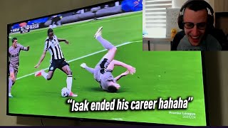 Kurt reacts to Spurs crumbling 4-0 vs Newcastle.. 🤣🤣