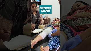 Preparing POP Cast #imwell #yoga #popcast #POP #Ortho #Fracture screenshot 3