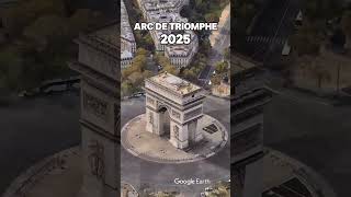 Arc de Triomphe 2025 vs 1940 🇫🇷 #history #ww2