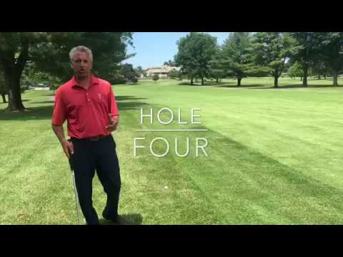 fourth hole behind the knee Hole Four