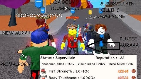 1 QA BODY TOUGHNESS!! | Super Power Training Simulator