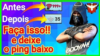 Como melhorar o PING NO FREE FIRE.( 3 passos simples sem apps )André soares🔝 screenshot 3
