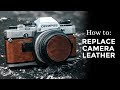 How To: Camera Leather Replacement // Re-Skin Camera [ Week 39/52 ]