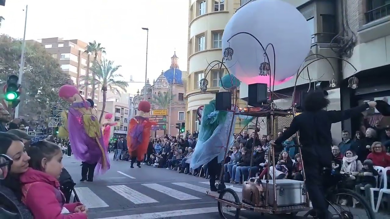 la Magdalena Castellón 2024 viernes 8 de marzo el desfile de animación (8/3/2024)