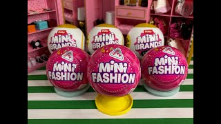Unboxing Mini Fashion Series 2 & Mini Brands Fashion Series 3!