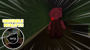PLAYING THE NEW PIGGY: UNSTABLE REALITY CHAPTER 1 "HOUSE" ESCAPE!!