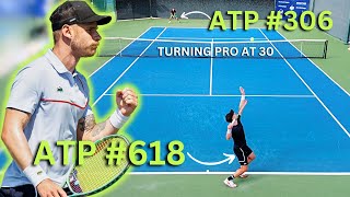 Facing The Highest Ranked Opponent Of My Pro Tennis Comeback - Future’s First Round