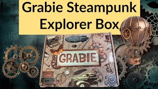 Grabie Steampunk Explorer Scrapbook Club Box + Discount Code 