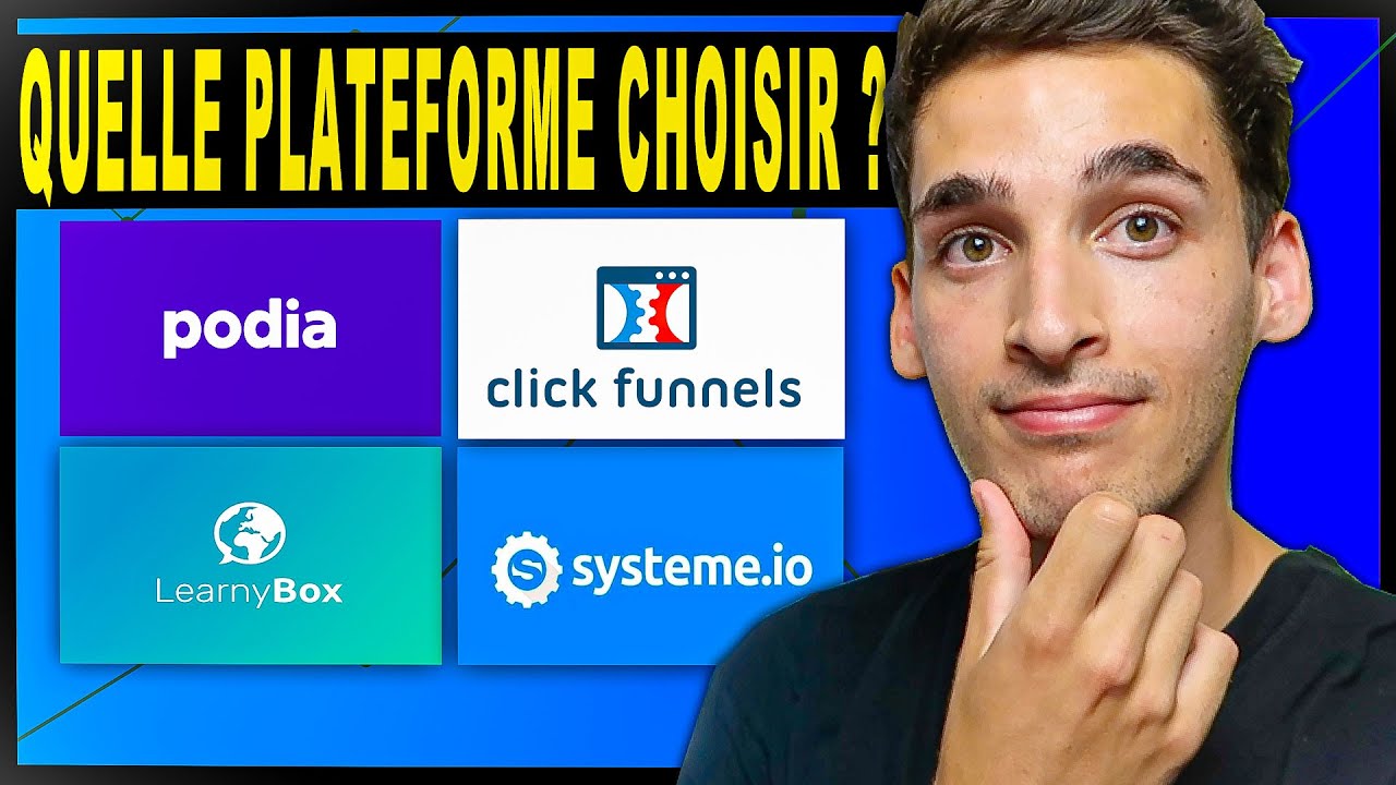 QUELLE PLATEFORME DE FORMATION EN LIGNE CHOISIR ? 🎓 Je vous donne mon avis sur Systeme io, Podia ...
