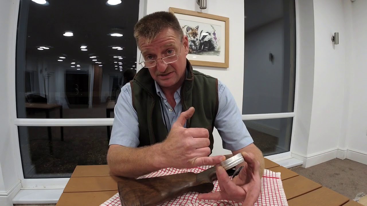 How to Wax Your Shot Gun Stock Ready For Winter Demo Part 1/2 YouTube
