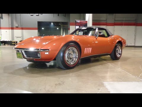 1968 Chevrolet Corvette 427 CI L89 435 HP 4 Speed Convertible Bronze My Car Story with Lou Costabile