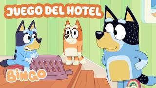 Bingo se divierte durante el juego en el hotel 😜 🧡 ⭐️ | Recopilación | Bingo - Español Canal Oficial