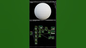 How to create Snowy ground material in blender less than 1 minute tutorial #blender #tutorial #b3d