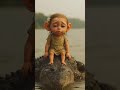 A Tale of Two Little Monkeys: From Sadness to Best Friends Forever 🐒❤️#shorts #shortsfeed#shortvideo