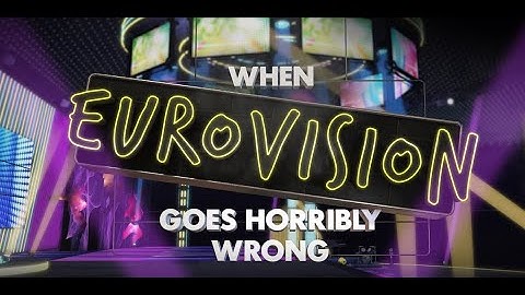 When Eurovision Goes Horribly Wrong- Compilation Show