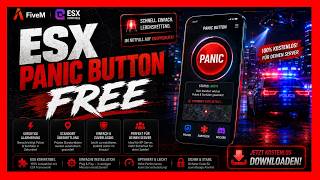 FiveM ESX Panic Button FREE