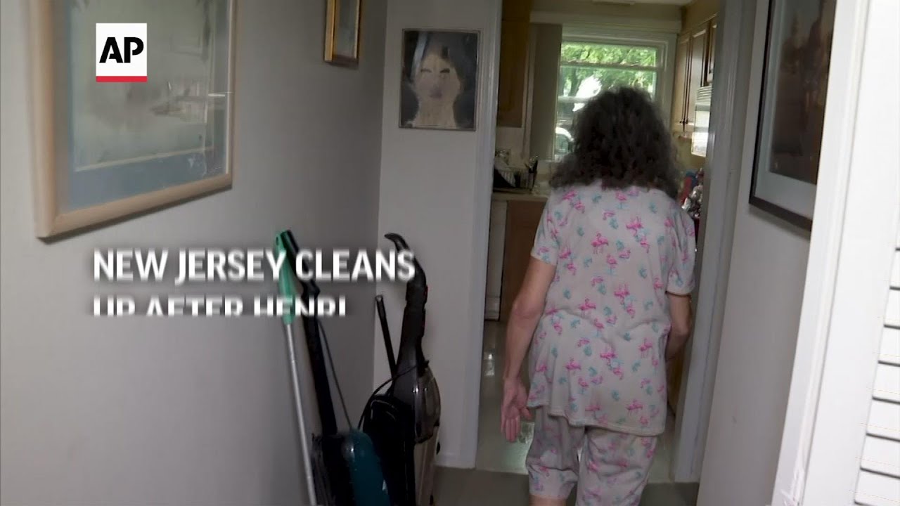 New Jersey starts to clean up from Henri