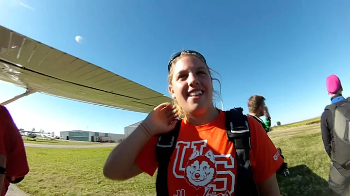 Skydive South Sask Tandem Video: - - Emma Smallwood