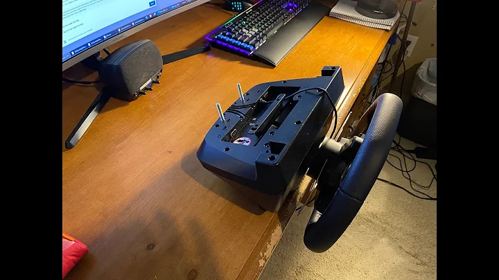 Upgrade Your Gaming Setup: New Method to Mount a Steering Wheel to Your Desk