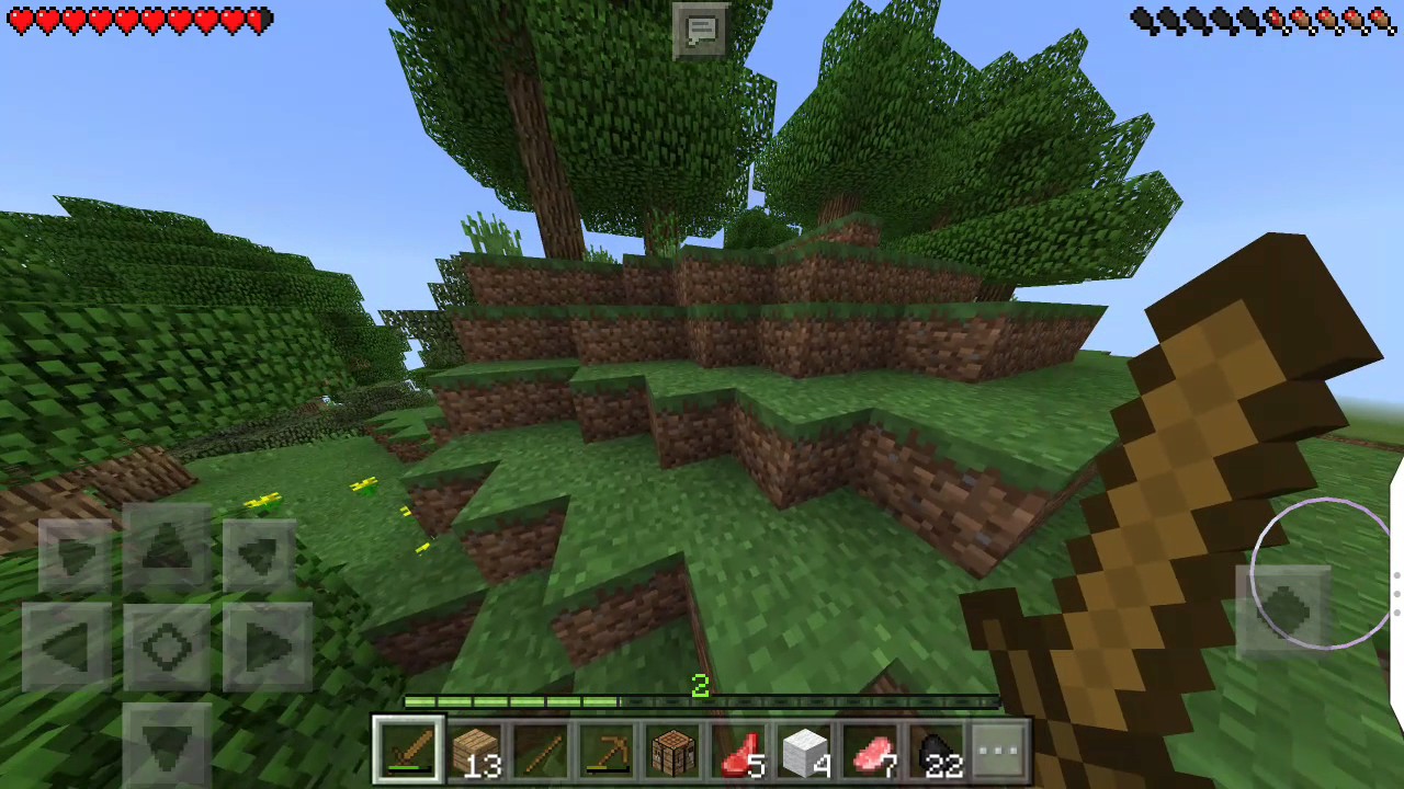 Minecraft Pocket Edition part 1 - YouTube