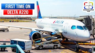 TRIP REPORT Strong Turbulence on Delta A220 Denver to Salt Lake City DELTA Airbus A220