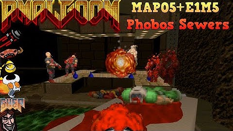 Amalgoom - MAP05+E1M5 - Phobos Sewers by Tamara Mochaccina and The Royal We - mixed to perfection!