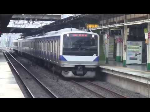【スーパーひたち】E657系常磐特急 松戸下り通過 高速走行 各駅停車追い越し