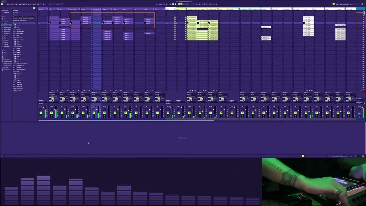 v6.1 | deep tech, techno | 1 hour | live mix + production